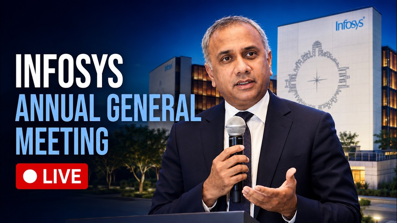 Infosys AGM 2026 LIVE | AI, Cloud, IT Services & Digital Transformation Roadmap | Infosys LIVE