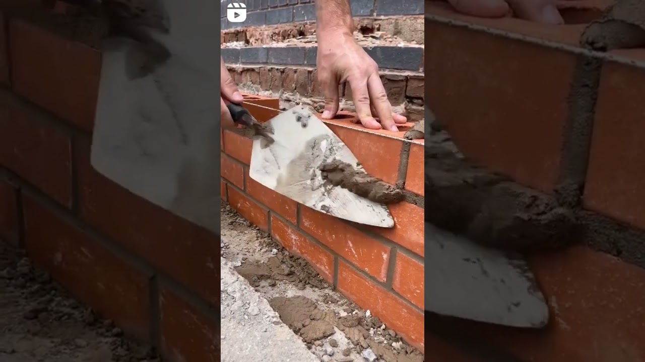 Construction Technique | Brick reinforcement Mesh #shorts
