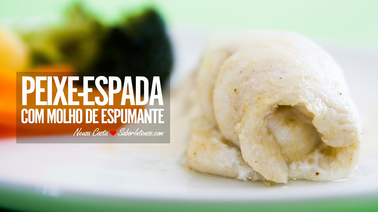Filetes de Peixe-Espada com Molho de Espumante