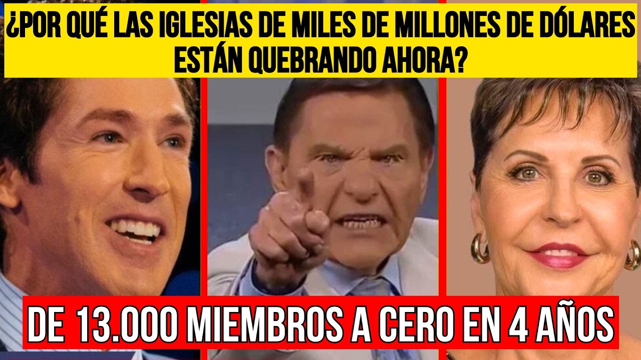 El colapso de las megaiglesias en 2026: por qué desaparecerá la mitad (aquí está la prueba)
