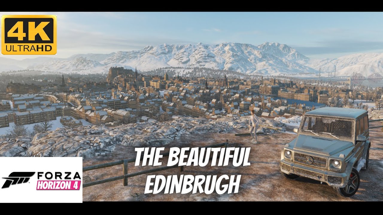Exploring the beautiful Edinburgh | Mercedes AMG G65 | Forza Horizon 4