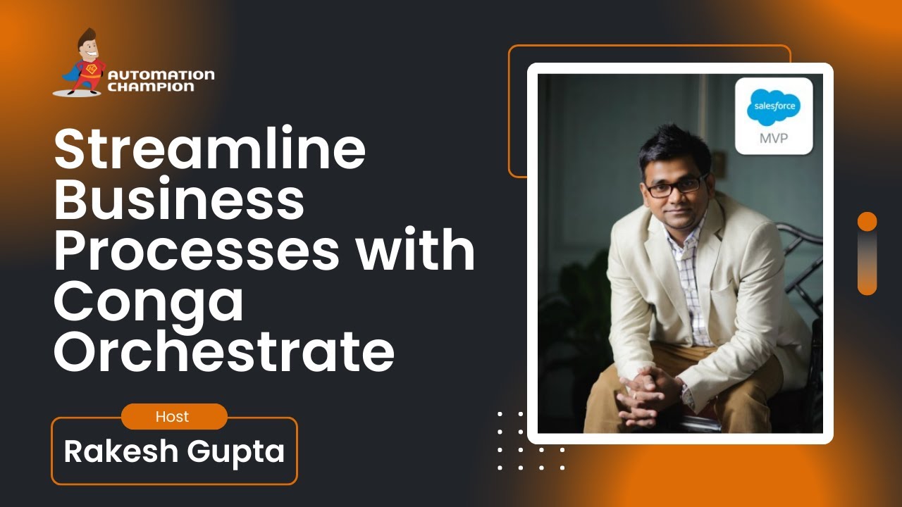 Streamline Business Processes with Conga Orchestrate