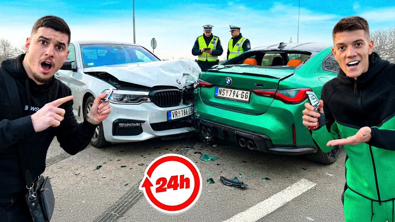 24 SATA MENJAM AUTO SA SIMIJEM ! *šteta 5000€*