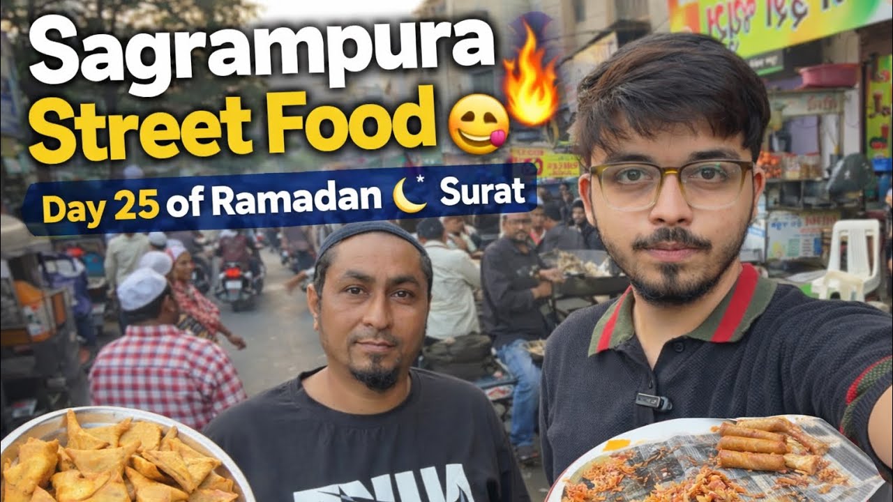 Iftar Street Food in Sagrampura, Surat 🌙🍴 | Ramadan Day 25 #tanvirexplorer 