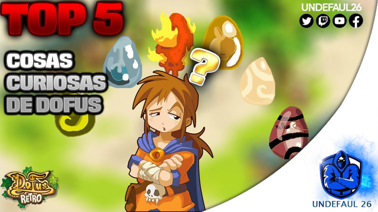 DOFUS RETRO - TOP 5 COSAS CURIOSAS DE DOFUS, EL TOP 1 ES UNA LOCURA! #dofus