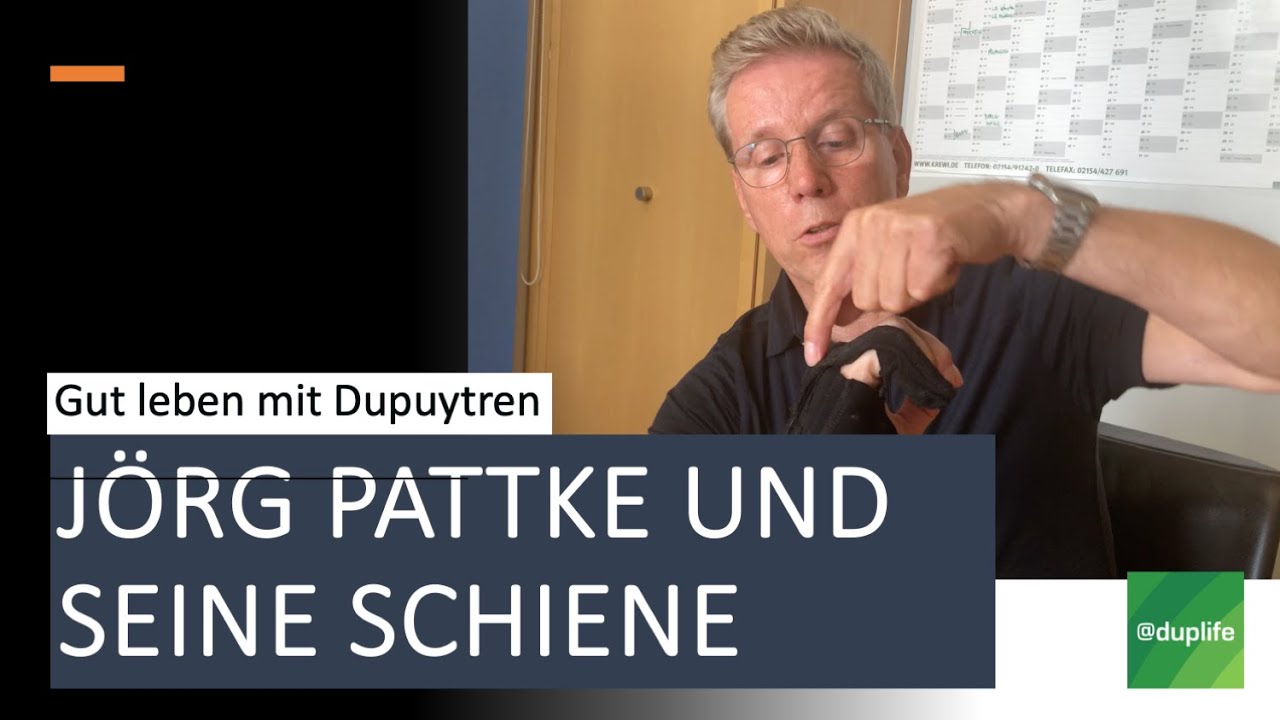 Eine neue 🚧 Schiene für☝️Morbus Dupuytren #gutlebenmitdupuytren