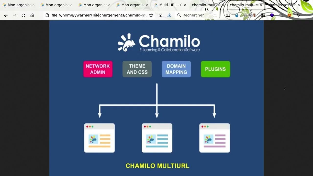 Chamilo 1.11 - Gestion des multi-URLs