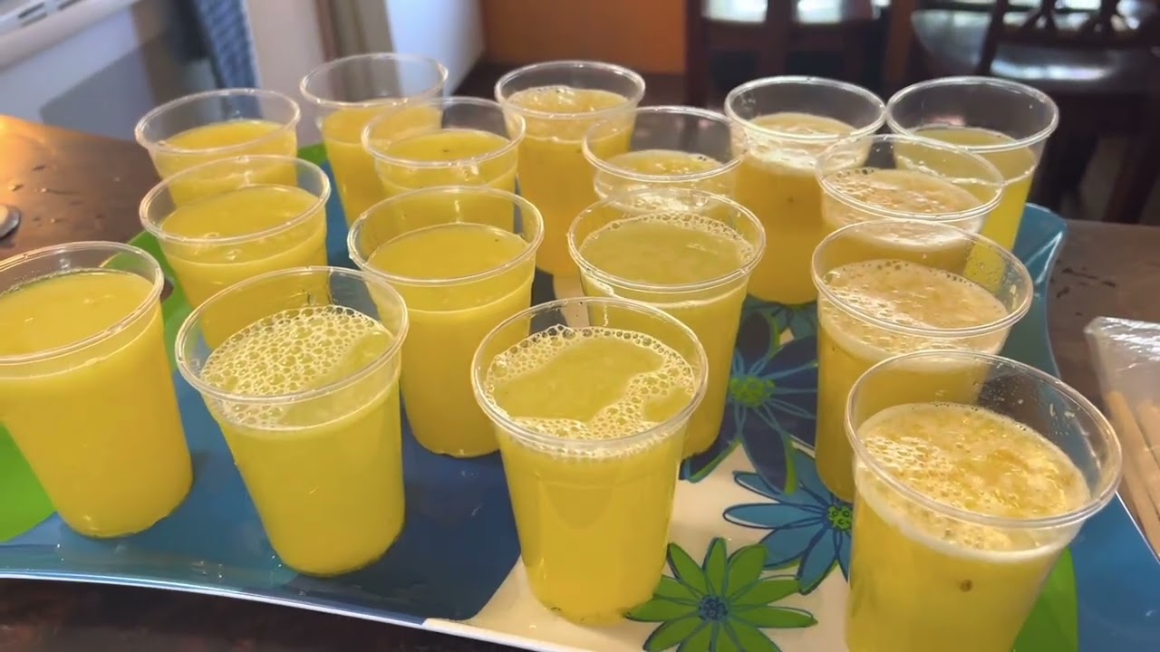 🔴Helados de piña 🍍 con pepita y limón fácil preparar , y a tus niños les encantará #helados
