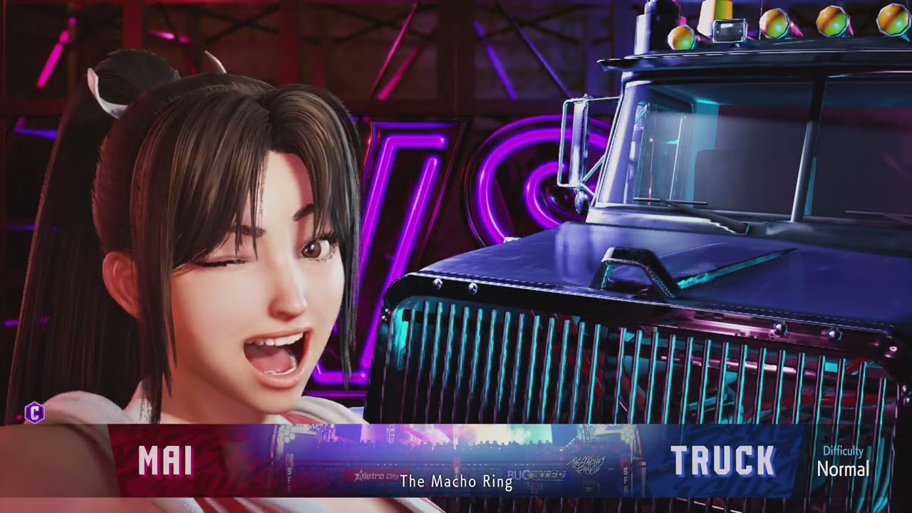 Mai Shiranui Arcade Story Street Fighter 6 Playstation 5 4K 60fps