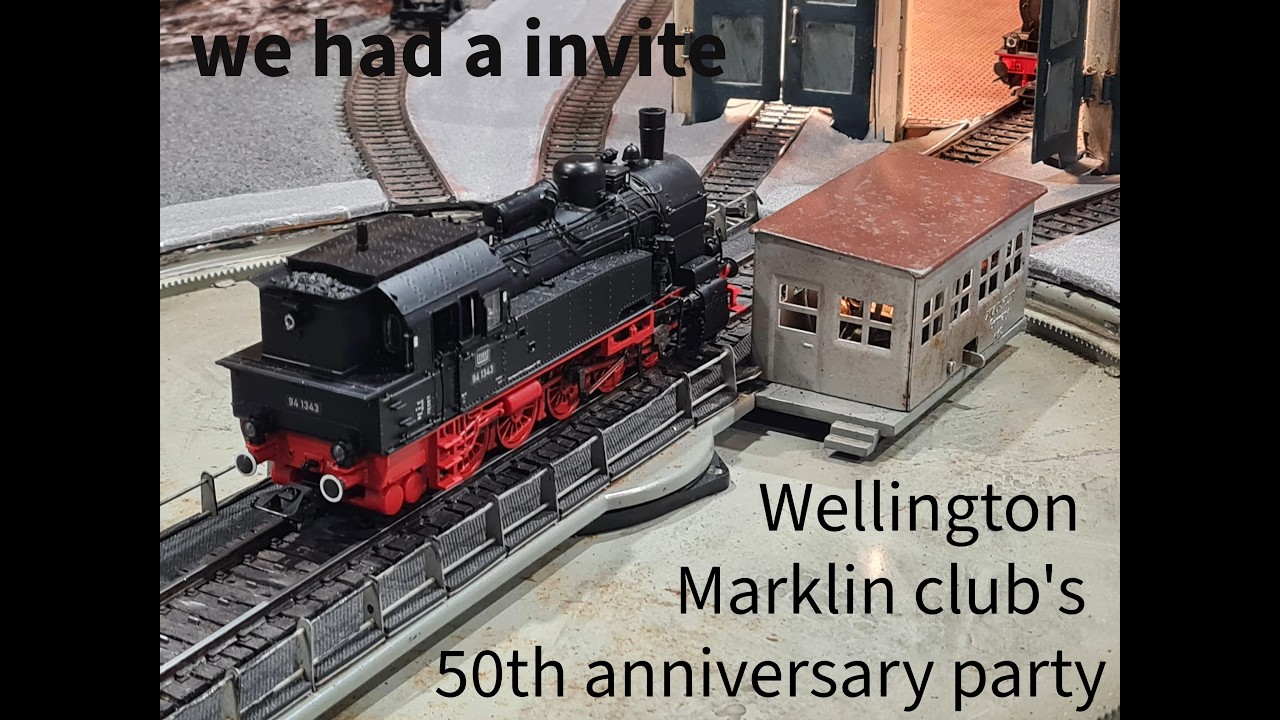 Wellington Marklin club celebrate 50 years - a party