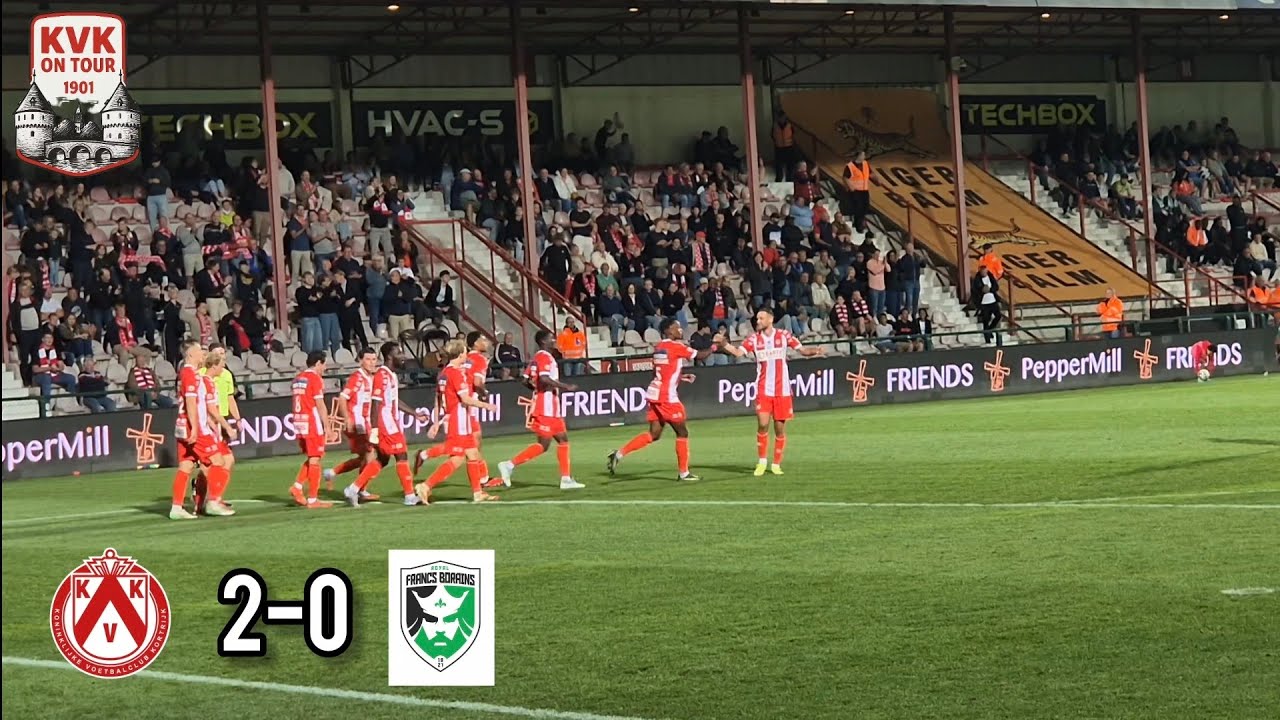 KV KORTRIJK - FRANCS BORAINS [2-0] CHALLENGER PRO LEAGUE SPEELDAG 4