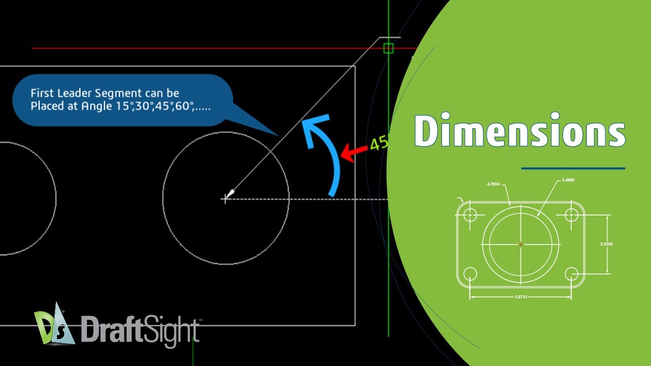 Constraints Orientation of First Leader Segment for Multileader