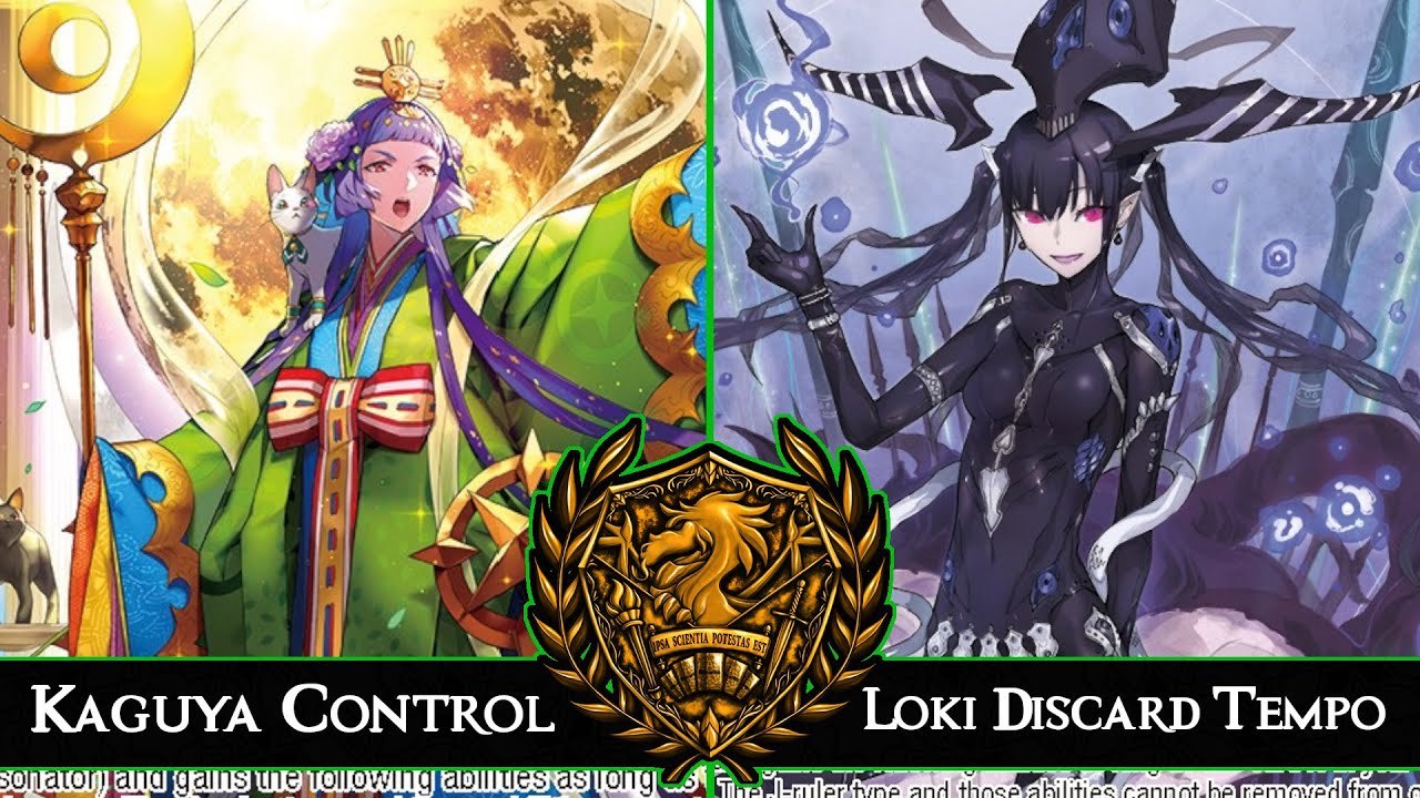 Moons and Tricks! Kaguya Control Vs Loki Discard Tempo Feature Match! Force of Will (TCG)