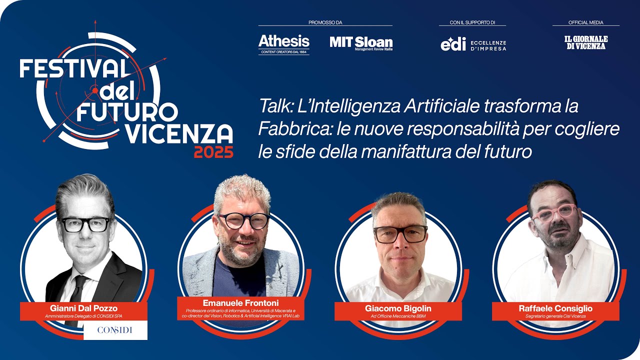 L’IA trasforma la Fabbrica: responsabilità e sfide della manifattura del futuro