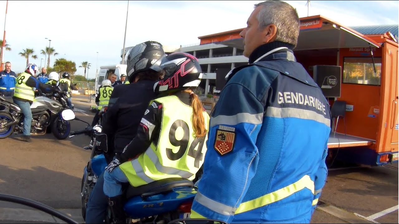 rallye moto gendarmerie 2017 - EDSR 34 - Partie 1