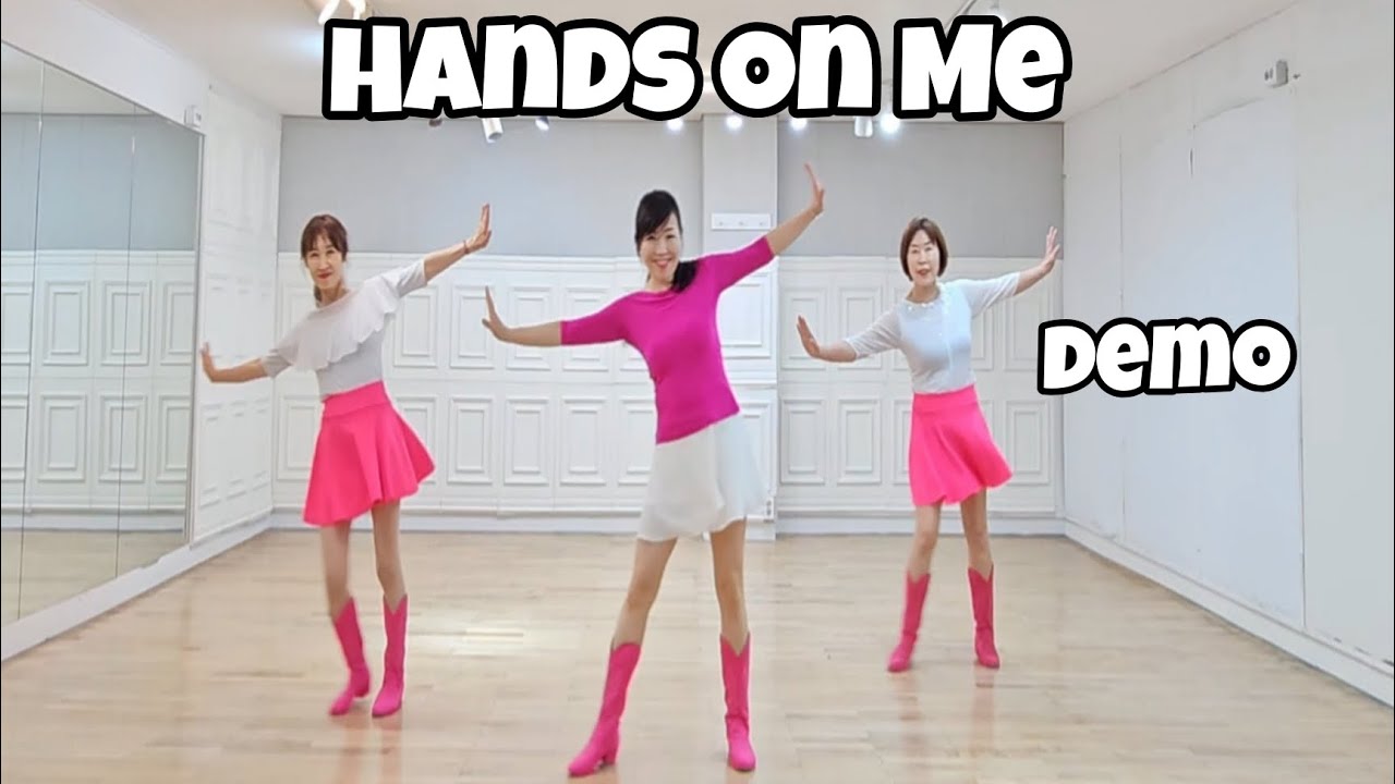 Hands On Me - Line Dance  (Demo) | Beginner | David Ang