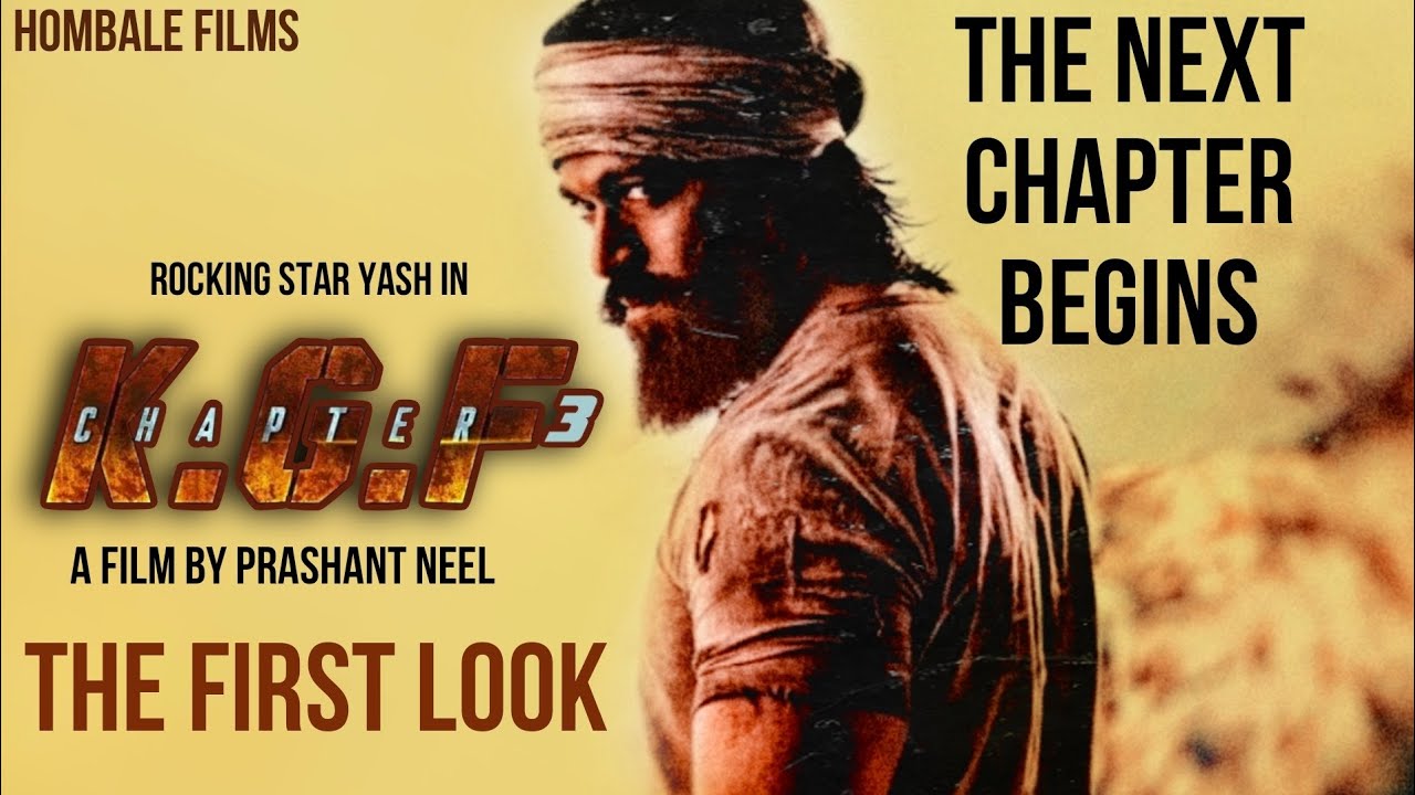 KGF CHAPTER 3 | THE FIRST LOOK | YASH | PRASHANT NEEL | HOMBALE FILMS | A FANMADE TRAILER | 2024