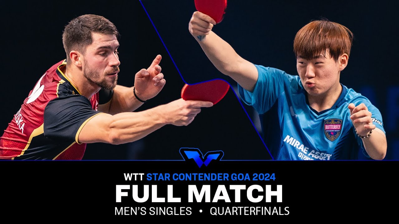 FULL MATCH | OH Junsung vs Patrick FRANZISKA | MS QF | #WTTGoa 2024