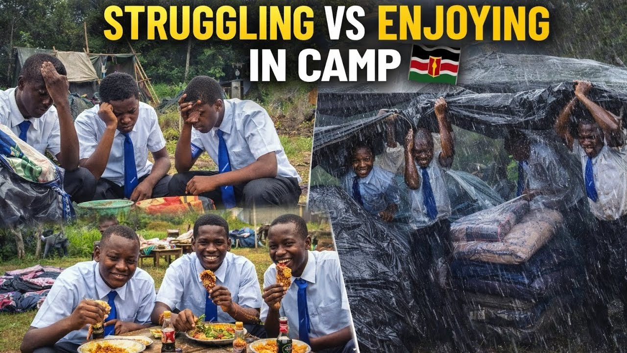 THE REALITY OF KENYAN CAMP – RAIN, HUNGER & FUN!@IShowSpeed @iammarwa @davyjnr3009 #camplife #camp
