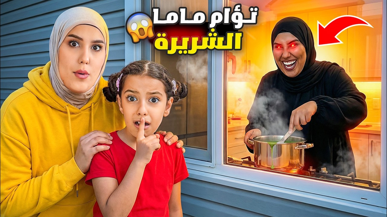 توأم سرى الشريرة داخل بيتنا وعملت الفطور علي ومريم خافوا منها وهربوا اصعب ليلة !! علي سرى