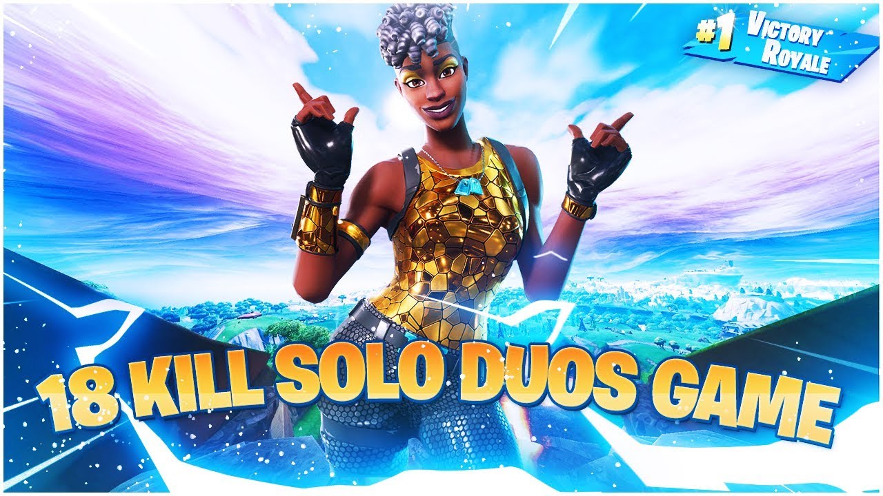 CLUTCHING UP THIS SOLO DUO GAME - Electra Fortnite Gameplay