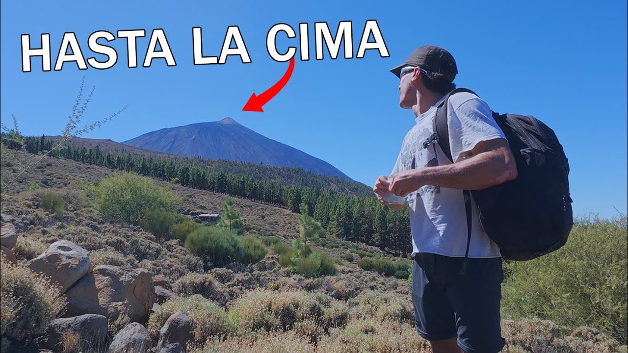 Subiendo al Teide desde la Playa 🌋