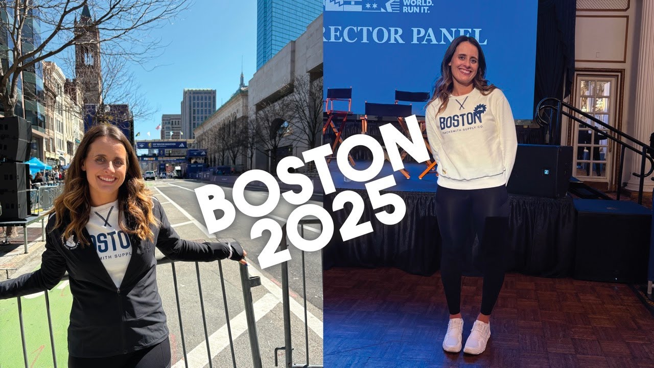 BOSTON MARATHON 2025: Travel, Merch & Meeting Paula Radcliffe
