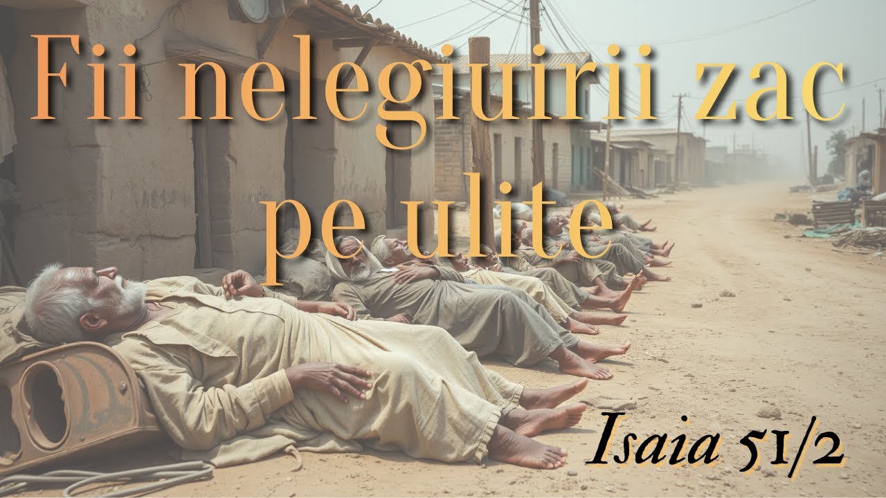 Isaia 51 - Partea 2 - PROFEȚIA biblică despre DOMNUL și &icirc;ntoarcerea Sa la SION