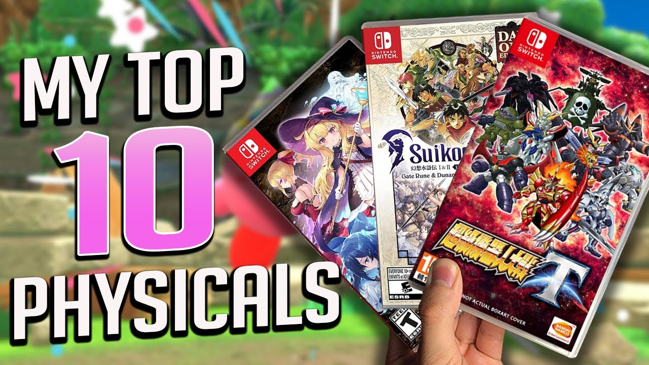 My 10 FAV Switch Physical Games + Producer Picks!