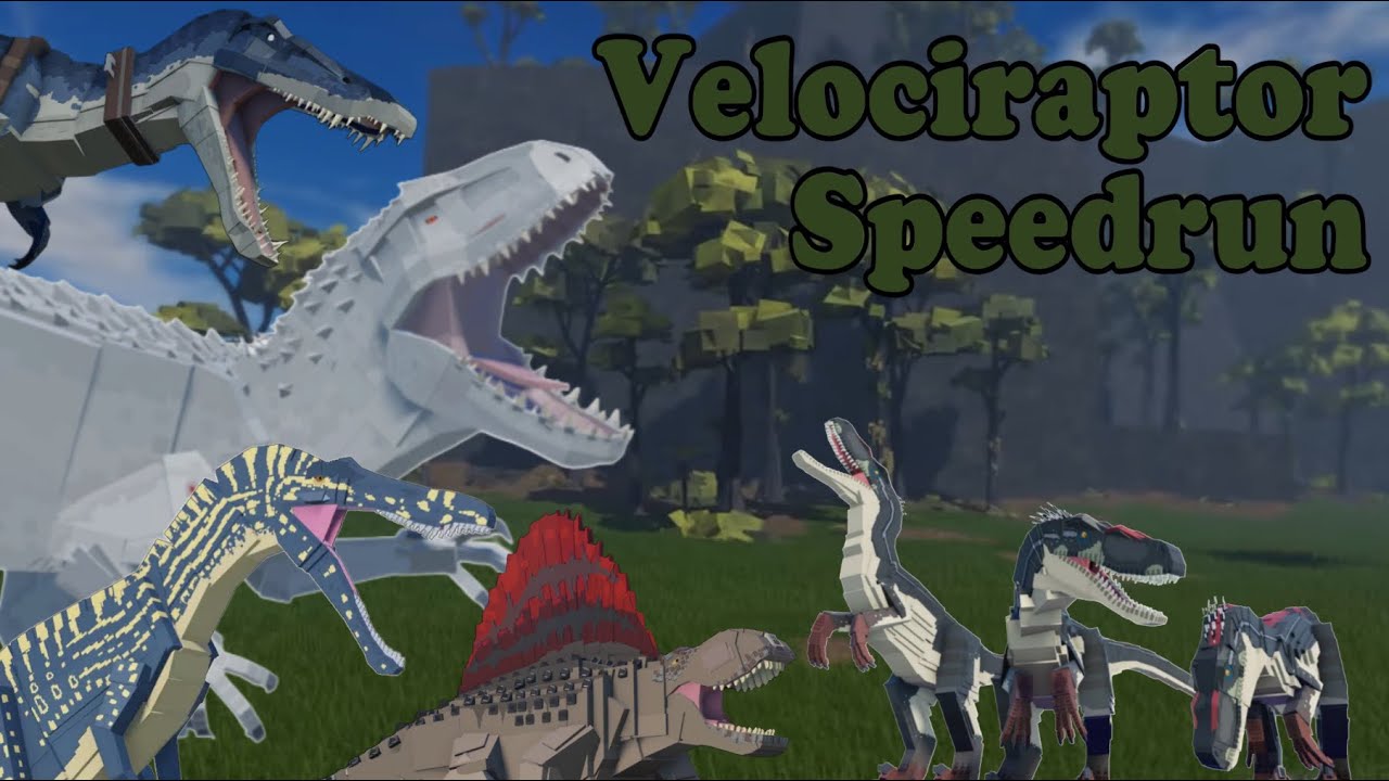 Velociraptor speedrun