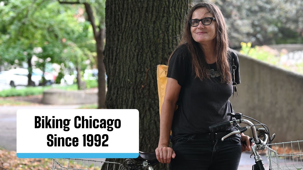 The Woman Biking Chicago Since 1992