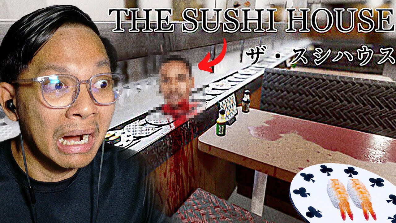 AKU KERJA DI KEDAI SUSHI MENU MANUSIA!!😭 The Sushi House LIVE🔴 (MALAYSIA) FarydCupid