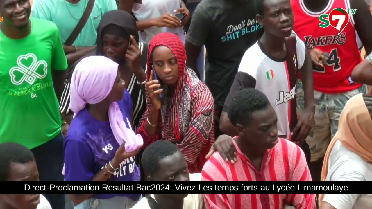 BAC 2024: Les moments émotionnels des délibérations au Lyçée Seydina Limamoulaye