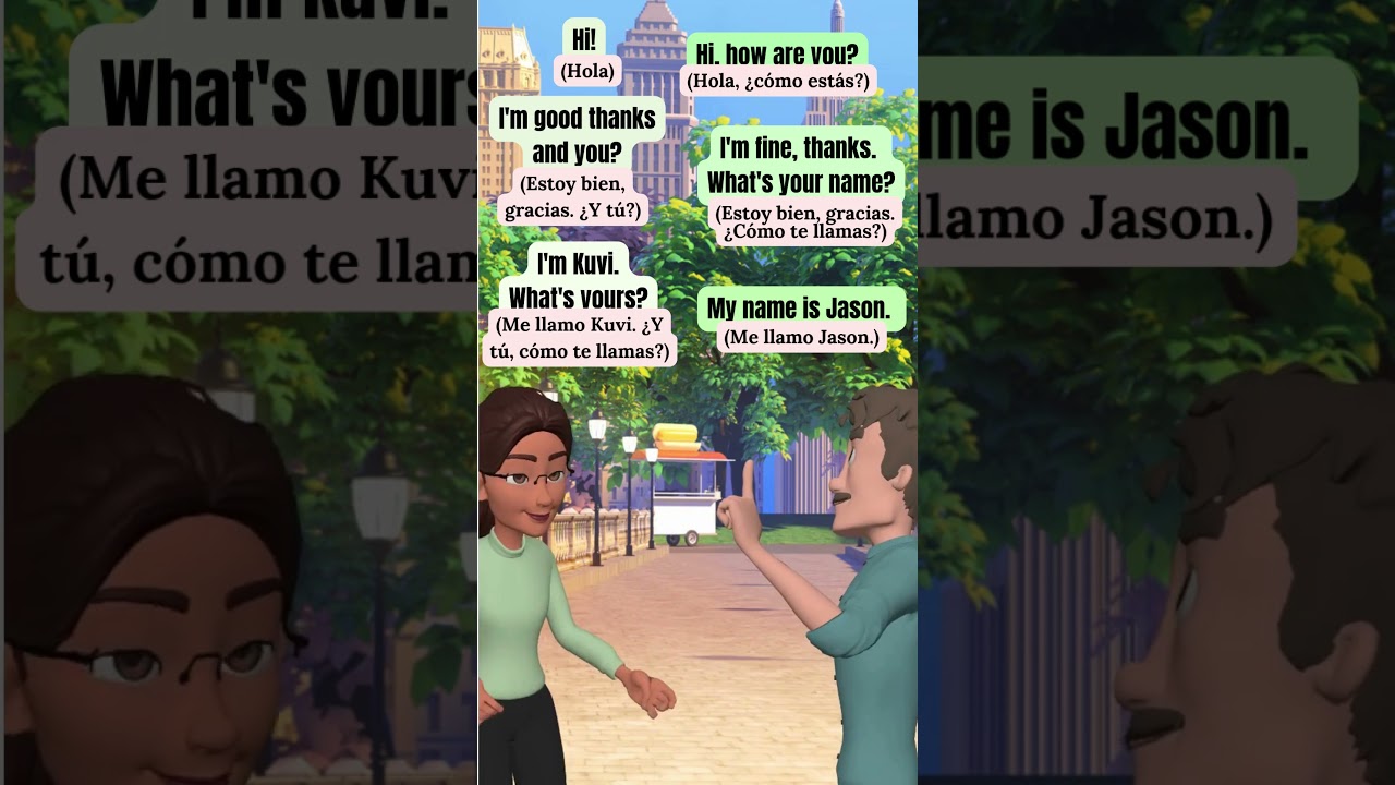 APRENDER INGLÉS: Conversación corta y fácil en Inglés para principiantes ~ 