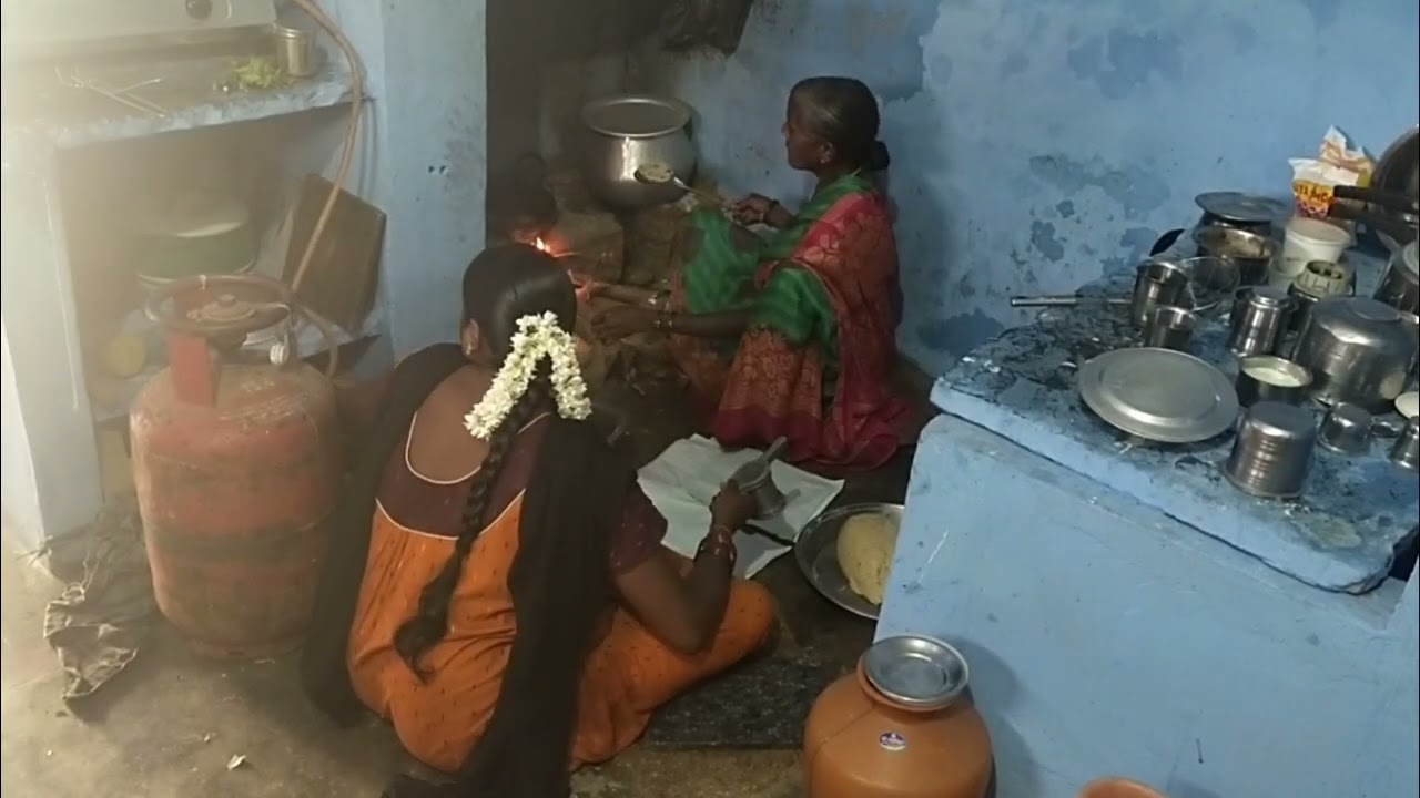 #కట్టెల పొయ్యి మీద మురుకులు 🙏 🤗👌👌