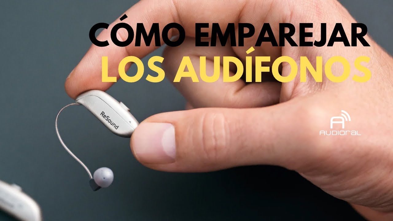 Guía de cómo emparejar el audífono con la app Resound