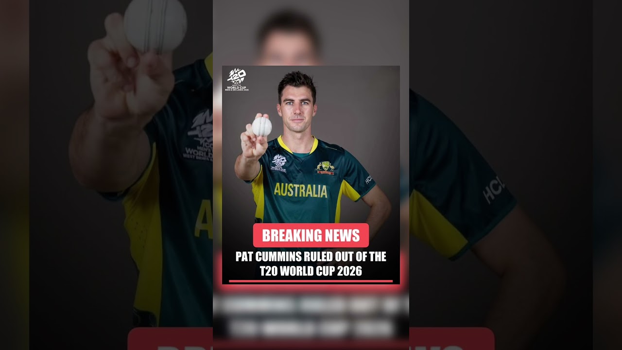 Australia will miss the services of Pat Cummins in the upcoming T20 World Cup