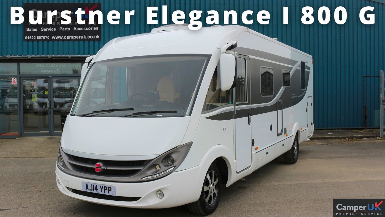 Burstner Elegance I 800 G Motorhome For Sale at Camper UK