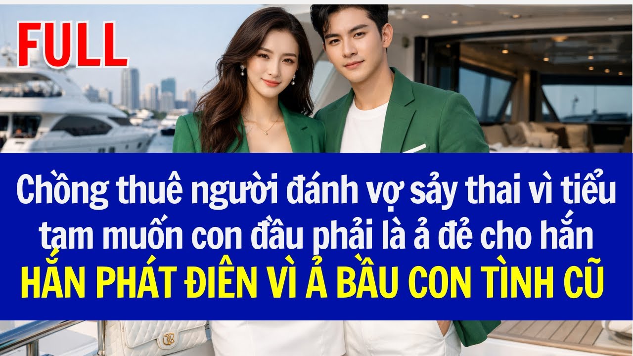 Chồng thuê người đá/nh vợ sảythai vì tiểu tam, SAU HẮN PHÁT ĐIÊN VÌ Ả BẦU CON TÌNH CŨ
