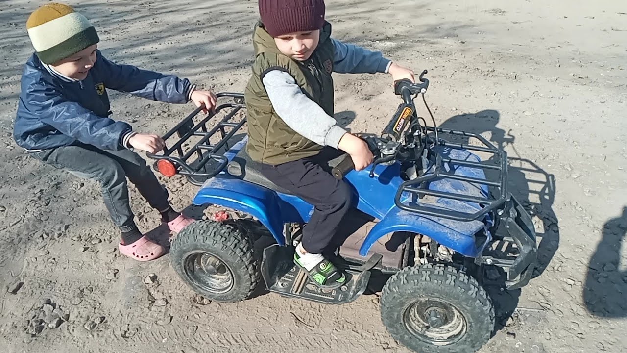 Влог  ЭЛЕКТРОКВАДРОЦИКЛ VIPER-CROSSER EATV 90505 800W/36V&nbsp;