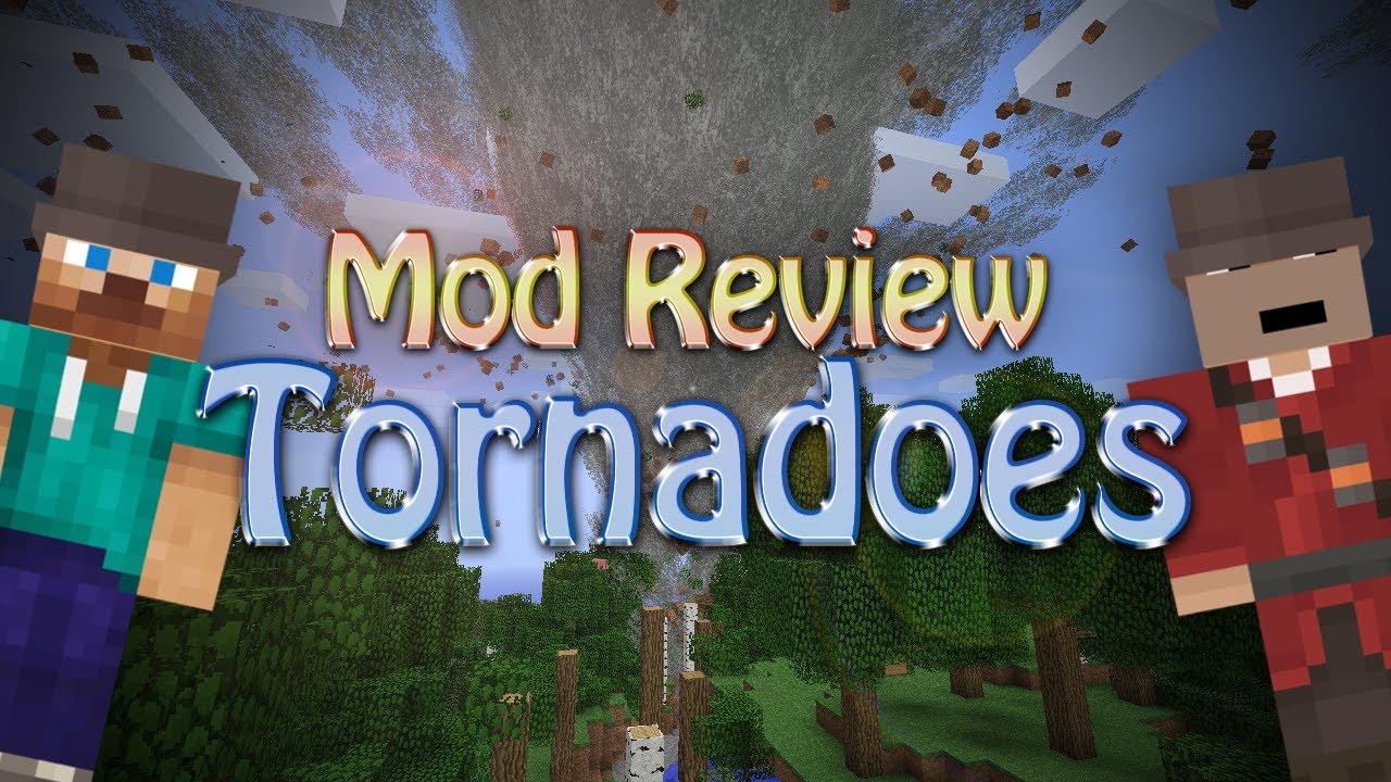 Minecraft Mod: TORNADOES (Weather & Tornadoes)