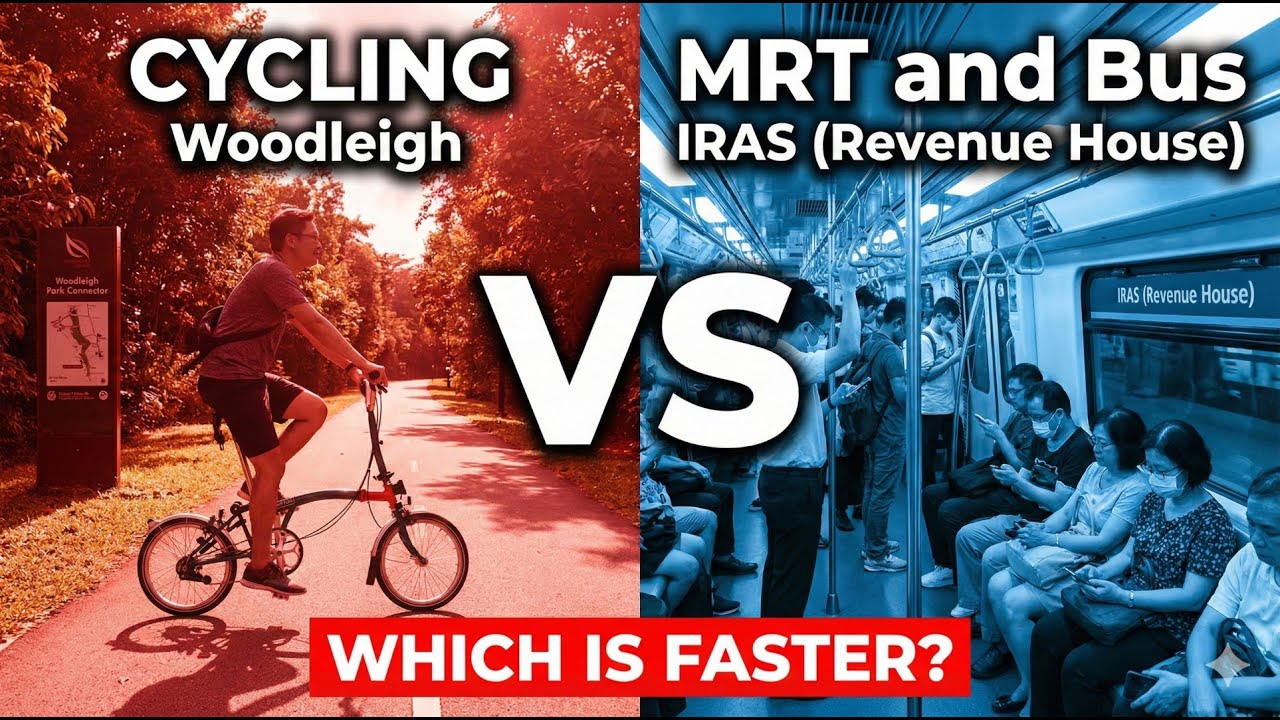 Commute Timed : Bidadari Community Centre to IRAS (Revenue House)