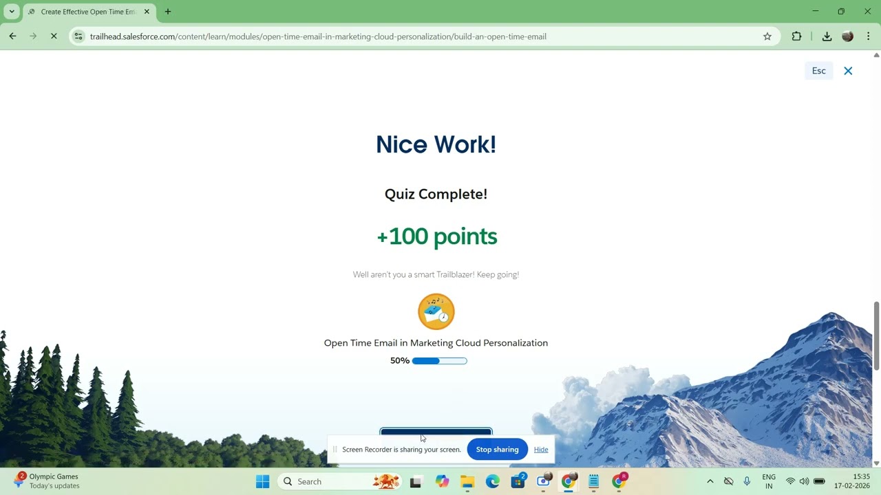 Open Time Email in Marketing Cloud Personalization | salesforce