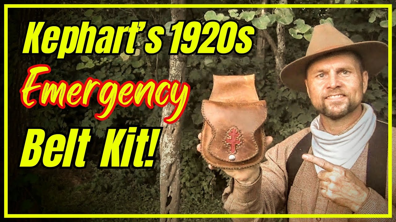 Kephart&rsquo;s 1920s Emergency Belt Kit &ndash; Amazing Survival Gear You Should Always Carry!