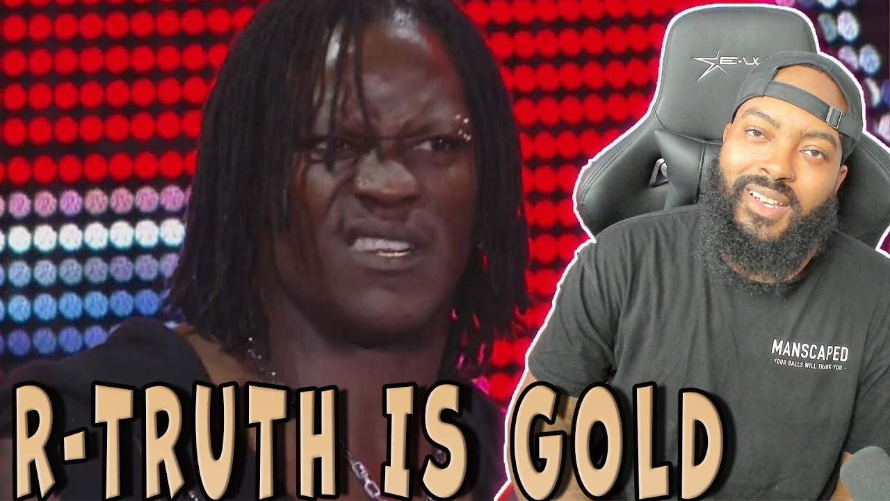 ROSS REACTS TO 10 FUNNIEST R-TRUTH WWE MOMENTS THAT MAKE HIM A NATIONAL TREASURE