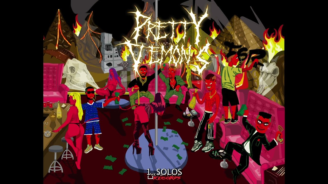 BIG. O - PRETTY DEMONS [FULL L.P.] // KRAKHAUS RECORDS \\