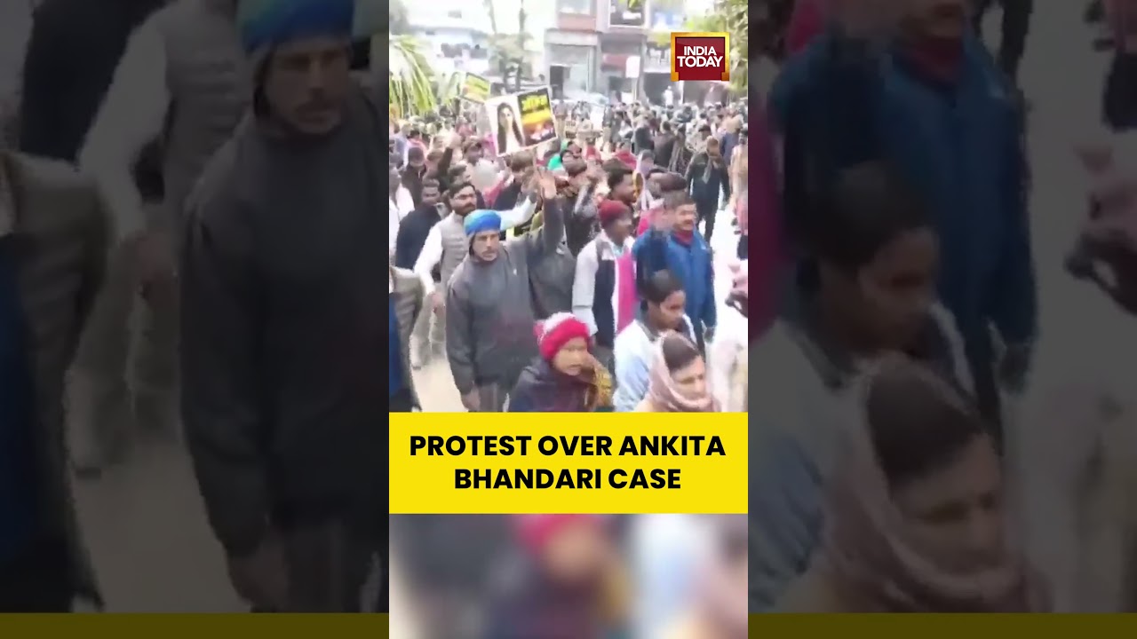 #Uttarakhand | #Locals in #Khatima demand #CBIprobe in 2022 #AnkitaBhandarimurdercase | #indiatoday