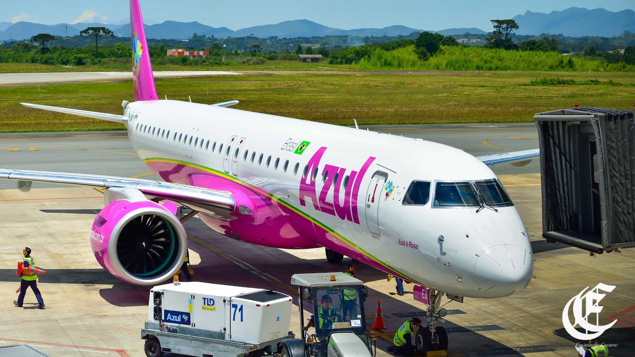 TRIP REPORT | Azul Linhas Aereas | E195-E2 | Curitiba Int. - Campinas Viracopos|  