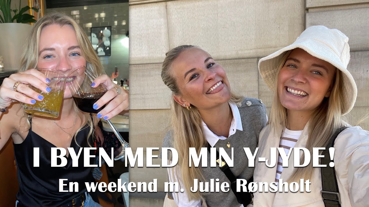FØRSTE BYTUR MED MIN Y JYDE! Københavner weekend med Julie Rønsholt, Pride, God mad, hygge og spas