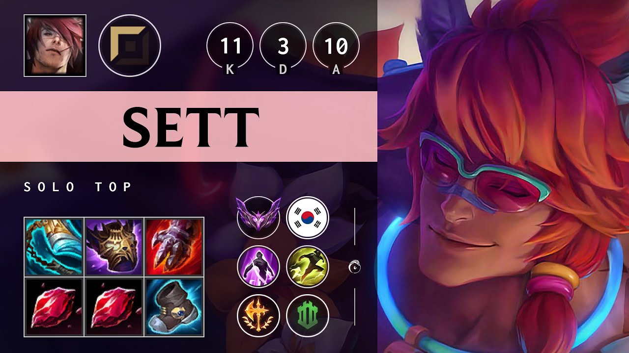 Sett Top vs Ambessa - KR Master Patch 25.16